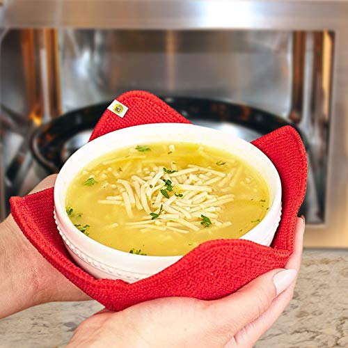 Microwave Fabric Bowl Hugger Set Carry Your Hot Dishes Easily
