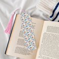 thumbnail image 4 of Kdxio Stamp Print Metal Tassel Bookmarks,Perfect Gift for Art Lovers and Bookworms Metal Bookmarks for Women, 4 of 8