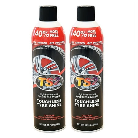 TS2 High Performance Touchless Tire Shine by FW1 Fast Wax (2 Pack)