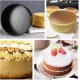 thumbnail image 5 of Paquete de 3 moldes para pasteles negros, mini moldes para pasteles, moldes redondos de aluminio para pasteles, utilizados para reuniones familiares para hornear mini pasteles, pizza, quiche, 5 of 5