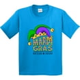 thumbnail image 3 of Inktastic Mardi Gras New Orleans Louisiana Jester Hat Youth T-Shirt, 3 of 5