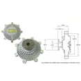 thumbnail image 1 of FAN CLUTCH VAN 1000 2008 al 2009 DODGE L4 2.4L KEEP ON GREEN  ., 1 of 3