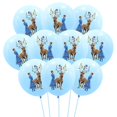 thumbnail image 4 of Globos de látex de la princesa Frozen de para niñas, decoración de fiesta de cumpleaños, juguetes para niños, suministros de cumpleaños para bebés, 10 piezas（style-8 12 pulgadas, 4 of 5