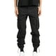 thumbnail image 2 of Pantalones largos de tela tejida para hombre con múltiples bolsillos, pantalones casuales de color sólido, pantalones de trabajo para hombre, pantalones de tela tejida, 2 of 9