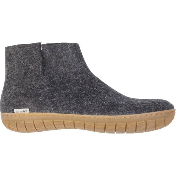 Glerups Unisex GR-02 - Felt Boots With Rubber Sole 38 M