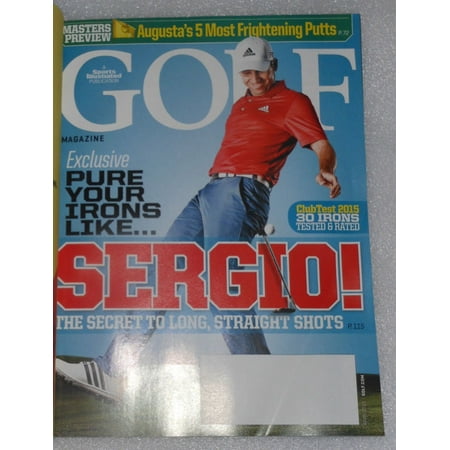 1980 Sports Illustrated Magazine - Sports Illustrated Golf Magazine April 2015 Sergio Club Test Masters Preview