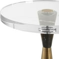 thumbnail image 4 of Uttermost Holton Tapered Brass Accent Table, 4 of 10