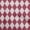 Maroon, variant on oneOone Georgette Viscose Brown Fabric Argyle Sewing Material Print Fabric By The Yard 42 Inch Wide