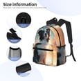 thumbnail image 5 of Wukai Cloud Border Collie Versatile Backpack:Spacious,Organized,Comfortable,Ideal for Travel and Everyday Use with Multiple Pockets and Padded Straps, 5 of 8