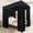 Twin, variant on Black Canopy Bed Curtains - 4 Corner Post Bed Curtains Canopy King Bed Canopy Curtains for Adults Girls Bedroom Decoration(Black, King)