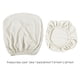 thumbnail image 4 of Yuarrent Paquete de 2 fundas para sillas de oficina, resistentes al desgaste, lavables, estilo Simple Multicolor, para decoración del hogar, funda para Decoración del hogar blanco Yuarrent HA011226-02, 4 of 5