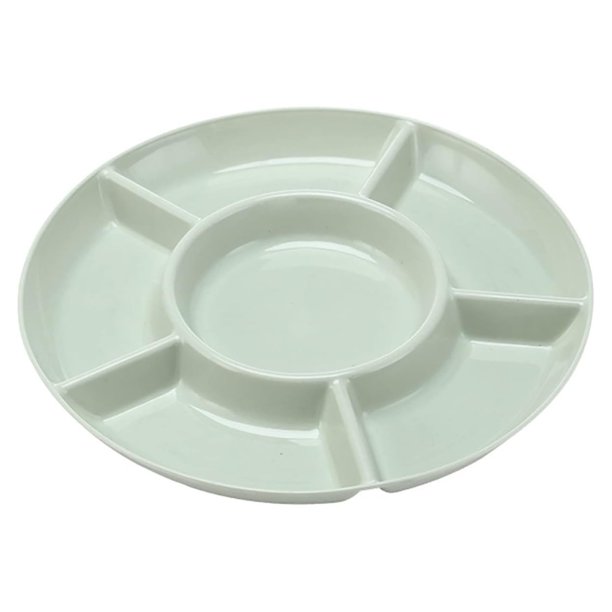 Bandeja para almacenar alimentos, bandeja para frutos secos, bandeja para dulces y aperitivos, bandeja dividida para servir frutos secos, bandeja para servir para fiestas, liquidación de platos de