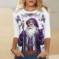 thumbnail image 6 of Womens Xmas Sweatshirts Crew Neck Blouses Tops Long Sleeve Christmas Tree Print Shirts Merry Christmas Clothes Trendy 2026 Clothe, 6 of 6