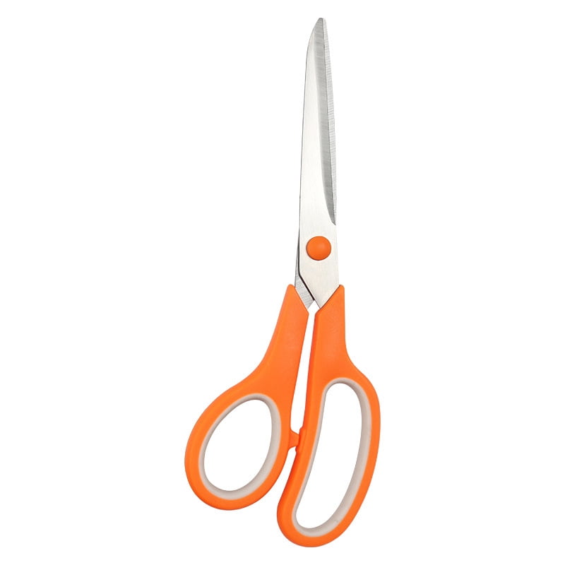 2pcs Color Block Scissors, Simple Plastic Art Scissors For Home