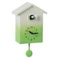 thumbnail image 2 of Reloj de pared con timbre de cuco sin tictac, accesorio para habitación infantil, estilo granja Verde, 2 of 9