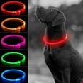 thumbnail image 1 of Led Dog Collar - Usb Rechargeable Light Up Dog Collar Glow In The Dark Led Luminous Collar, 1 of 5