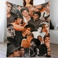 thumbnail image 3 of Damon Actor Salvatore 60"x80" Thow Blanket Super Soft Micro Wool Blanket Sofa Comfortable Warm Flannel Blanket Bed Living Room Merchandise Gift Party Decor, 3 of 5