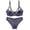 Purple, variant on HUPOM Period Underwear For Women Silk Underwear For Women Medium waist Comfort Waist Solid Thong Green M