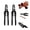 2pc, variant on Multi-size 6-Hole Copper Pipe Repair Tool,CT-301 Manual Straightener Pliers, Practical Tubing Restoring Tool for HVAC Refrigeration Use,1pc
