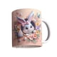 thumbnail image 2 of Tazas de Café de Cerámica Conejo de Pascua Taza de Café de Cerámica Taza de Agua de Té Nueva Taza de Café de Cerámica de Conejo de Pascua de 350Ml Tazas de Café Lindas, 2 of 6
