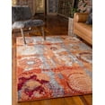 thumbnail image 5 of Unique Loom Sierra Estrella Rug , 5' 1" x 8' 0" ,Orange, 5 of 7