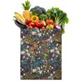 thumbnail image 1 of Floral Daisy Print Canvas Tote – Vintage Aesthetic Handbag for Beach or Commute, 1 of 3