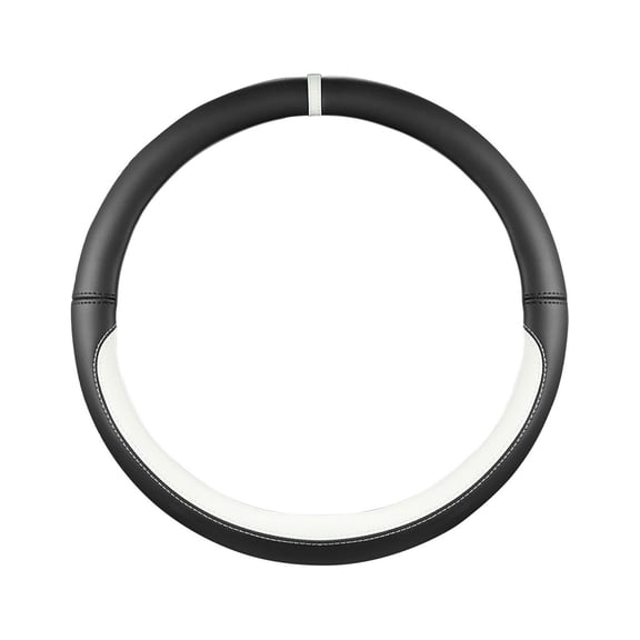 Qholemyo Non slip Bottom Cloth Car Steering Wheel Cover Protector Without Inner Ring General Purpose Spelling Color Handle Set Car Accessories Vehicle Accessories