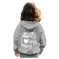 thumbnail image 7 of Ketyyh-chn99 Cute Hoodies for Teen Girls Trendy Toddler Sweatshirt Teen Girls 3D Printed Hoodies Spooky Season Sweatshirt Letter Print Cute Casual Trendy Pullover Clothes Size for 5-6 Years,Grey, 7 of 7
