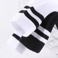 thumbnail image 3 of 6 pares de calcetines de uniforme escolar hasta la rodilla para niños pequeños, medias de rayas de algodón transpirables de malla, primavera, verano, otoño e invierno, 3 of 5