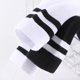 thumbnail image 3 of 6 pares de calcetines de uniforme escolar hasta la rodilla para niños pequeños, medias de rayas de algodón transpirables de malla, primavera, verano, otoño e invierno, 3 of 5