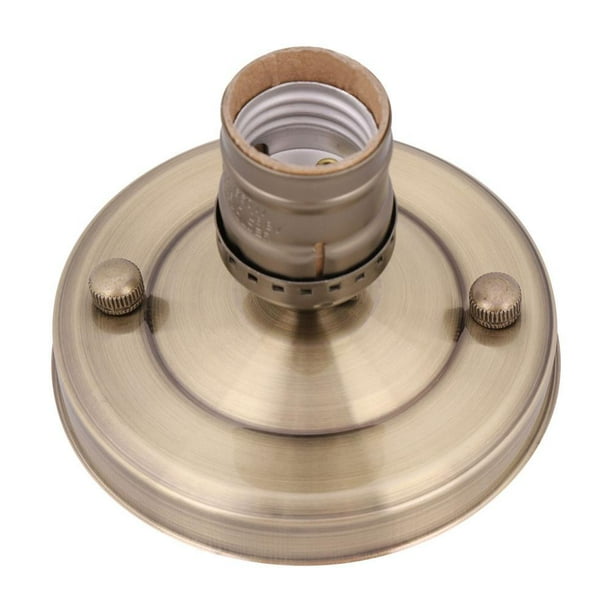 WALFRONT E26/E27 Vintage Industrial Ceiling/Wall Light Base Holder