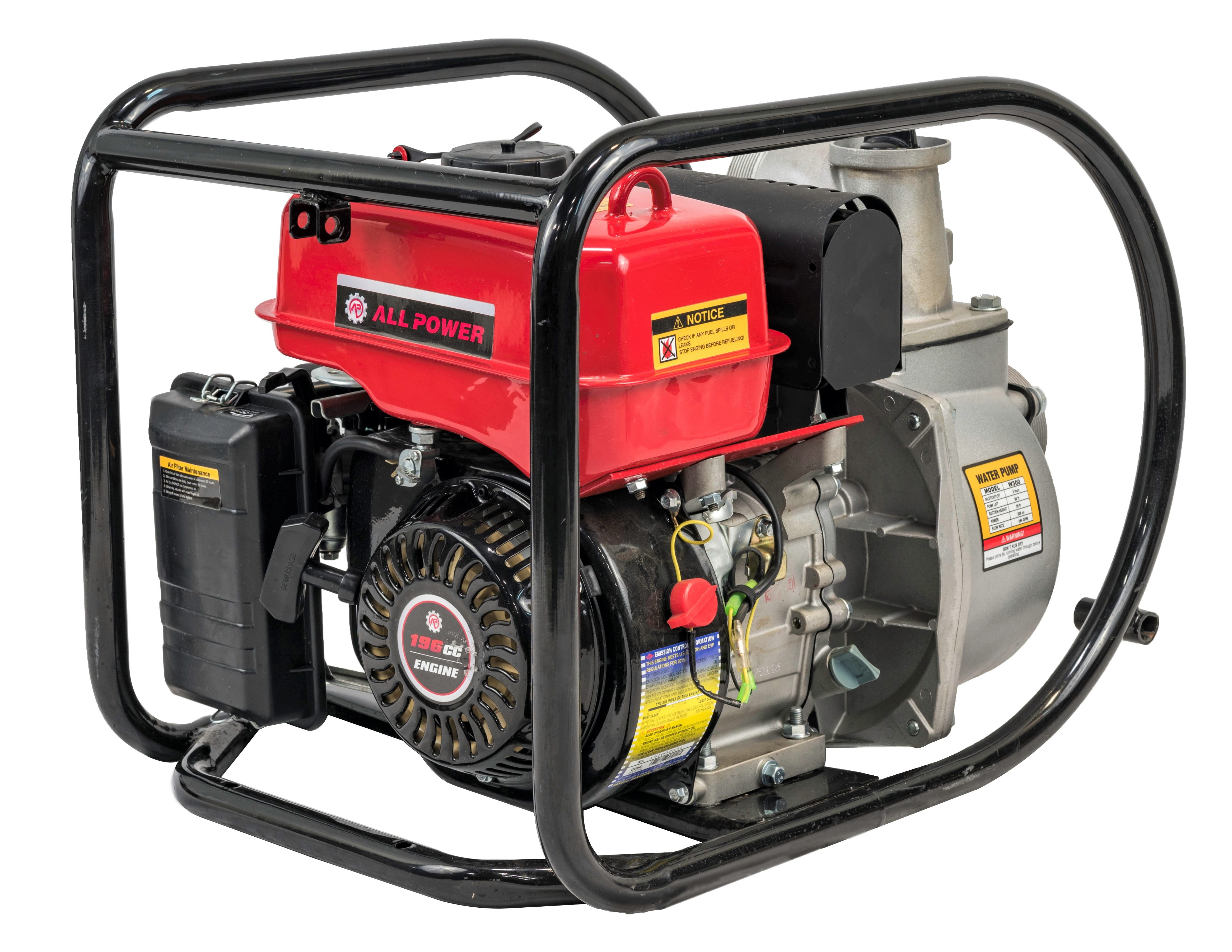 4 inch gas water pump