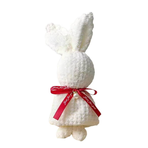 Toalla de bebé de punto con piña y conejito | Toallita absorbente supersuave con adorables orejas y estampados | Toalla de baño duradera y de secado rápido para niños | Multiusos para jugar y