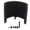 thumbnail image 1 of Bouclier d'isolation de microphone pliable en mousse absorbant le son pour studio, 1 of 4