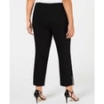 thumbnail image 2 of JM Collection Plus Size Pull-On Stud-Accented Ankle Pants, 2 of 3