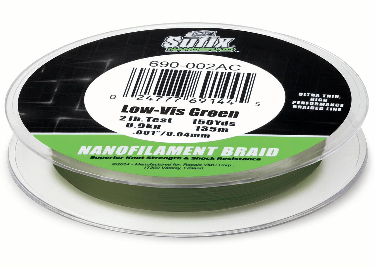 Sufix 832 Advanced Superline Ghost White 150yd 6lb Test Fishing Line 660-006GH 