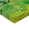 thumbnail image 2 of Ambesonne Landscape Fitted Sheet, Aerial Scenery Nature, Queen Size, Multicolor, 2 of 3