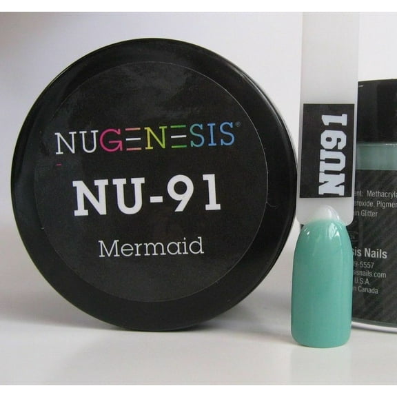 NUGENESIS Nail Color Dip Dipping Powder 1.5oz/jar - NU91 Mermaid