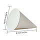 thumbnail image 4 of Naiovety Paquete de 250 vasos de papel en forma de cono contenedor de almacenamiento de bebidas de agua café helado aperitivos tazas accesorio Mostrada, 4 of 6