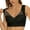Black, variant on Bigersell Sports Bra Women Bra,Casual Lace Front Button Shaping Cup Shoulder Strap Underwire Bra Elastic Wirefree Big & Tall Size Push Up Bra, Style 5671, Black 32D