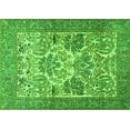 thumbnail image 1 of Ahgly Company Indoor Rectangle Animal Green Traditional Area Rugs, 5' x 8', 1 of 1
