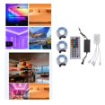 thumbnail image 3 of tirarere de de música, tirarere LED que cambian de color, controlador de infrarrojos para TV, dormitorio, decoración de en hogar 44 clave 15M Yinane Luz de tira, 3 of 8