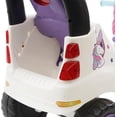 thumbnail image 3 of PRINSEL | Triciclo Push Car| Triciclo Montable para Ni&ntilde;as | Supertrike Unicornio| Blanco | De 2 a 6 A&ntilde;os, Barra de Empuje, Descansapies, Techo Removibles, Luces y Sonido | Art&am, 3 of 8