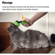 thumbnail image 4 of Cepillo autolimpiante, adecuado para perros y gatos de pelo largo, cepillo para peinar el pelo interior de mascotas, la eficiencia de eliminación del pelo muerto puede alcanzar el 95% Rojo Verde, 4 of 5