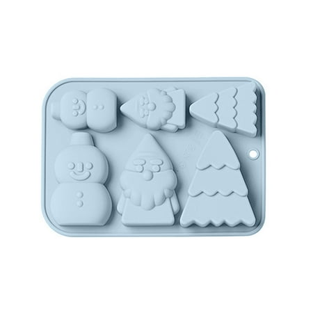 

Silicone Mousse Mould Christmas Themed Silicone Material Pudding Molds Chocolate Mold Baking Accessories for Baking Cake