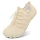 thumbnail image 1 of Zapatillas de senderismo acuático L-RUN Athletic para mujer/hombre, color beige EU41, 1 of 6