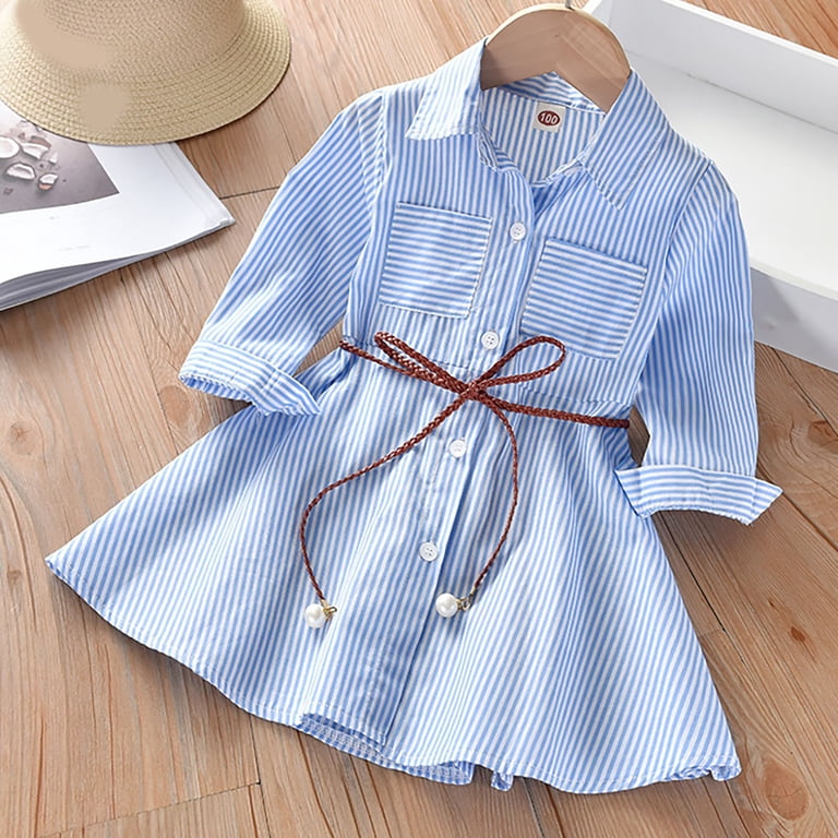 3 year old toddler girl winter dress Kucnuzki Infant Baby Clothes Long Sleeve Brown Ruffle Casual Dresses Fall Cute Thanksgiving Outfit with Mini Bag 6 12 Months Girl Clothes: Clothing, Shoes & Jewelry everyday wear. Girls' Blue Heart Print Pleated