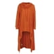 thumbnail image 1 of Gibobby Playera De Algodón Sólido Irregular Tamaño largo Tops Manga Mujer Sudadera Capucha Más Blusa Suéter Blusa de mujer（Anaranjado， XXXL), 1 of 5