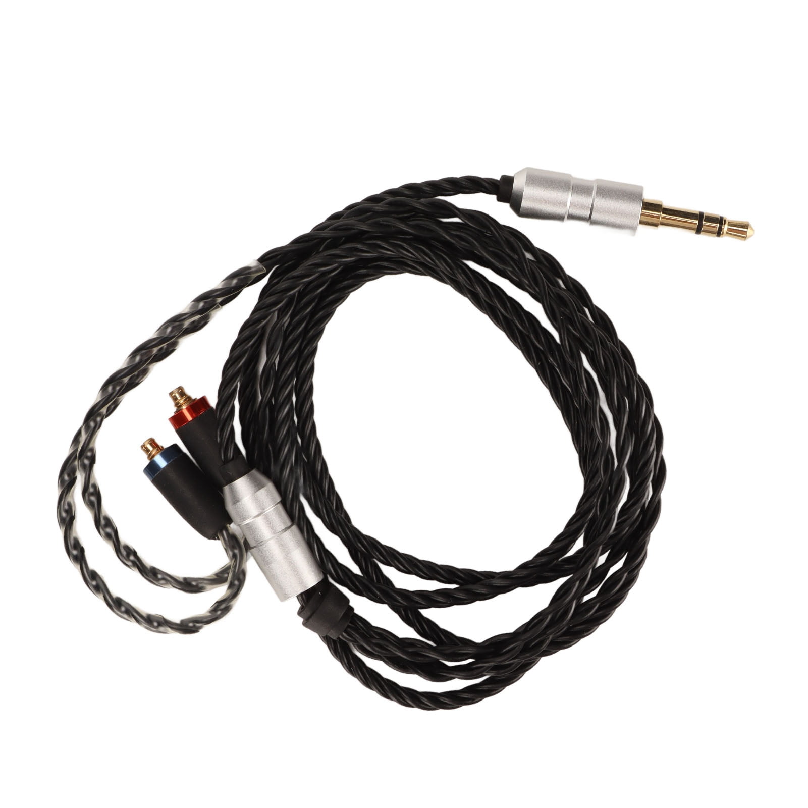 Headphone Upgrade Cable, Pre Formed Ear Hook Design Headphone Cable Replacement Oxygen Free