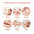 thumbnail image 4 of Baby Safety Swab by LoveNoobs™, 100% Organic Baby Cotton Swab, 240 pcs, 4 of 6